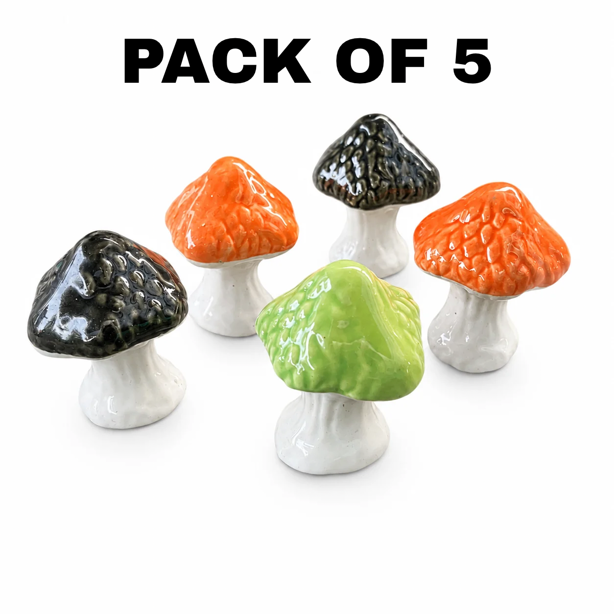 Tree Ceramic Toys Pack of 5