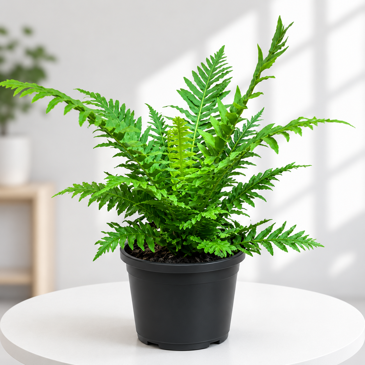 Fern Silver Lady in Plastic Pot